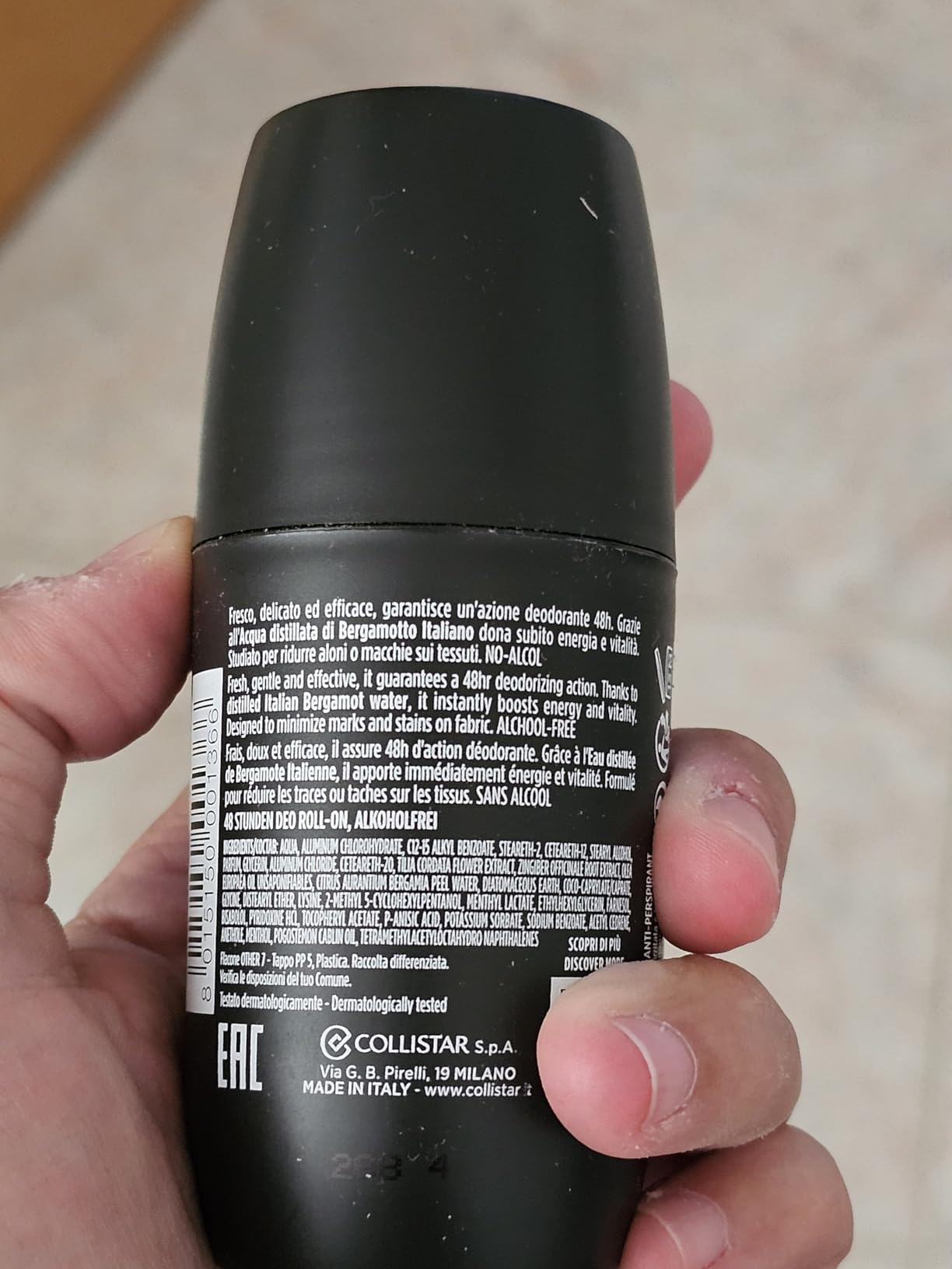 Adatto a pelle sensibile