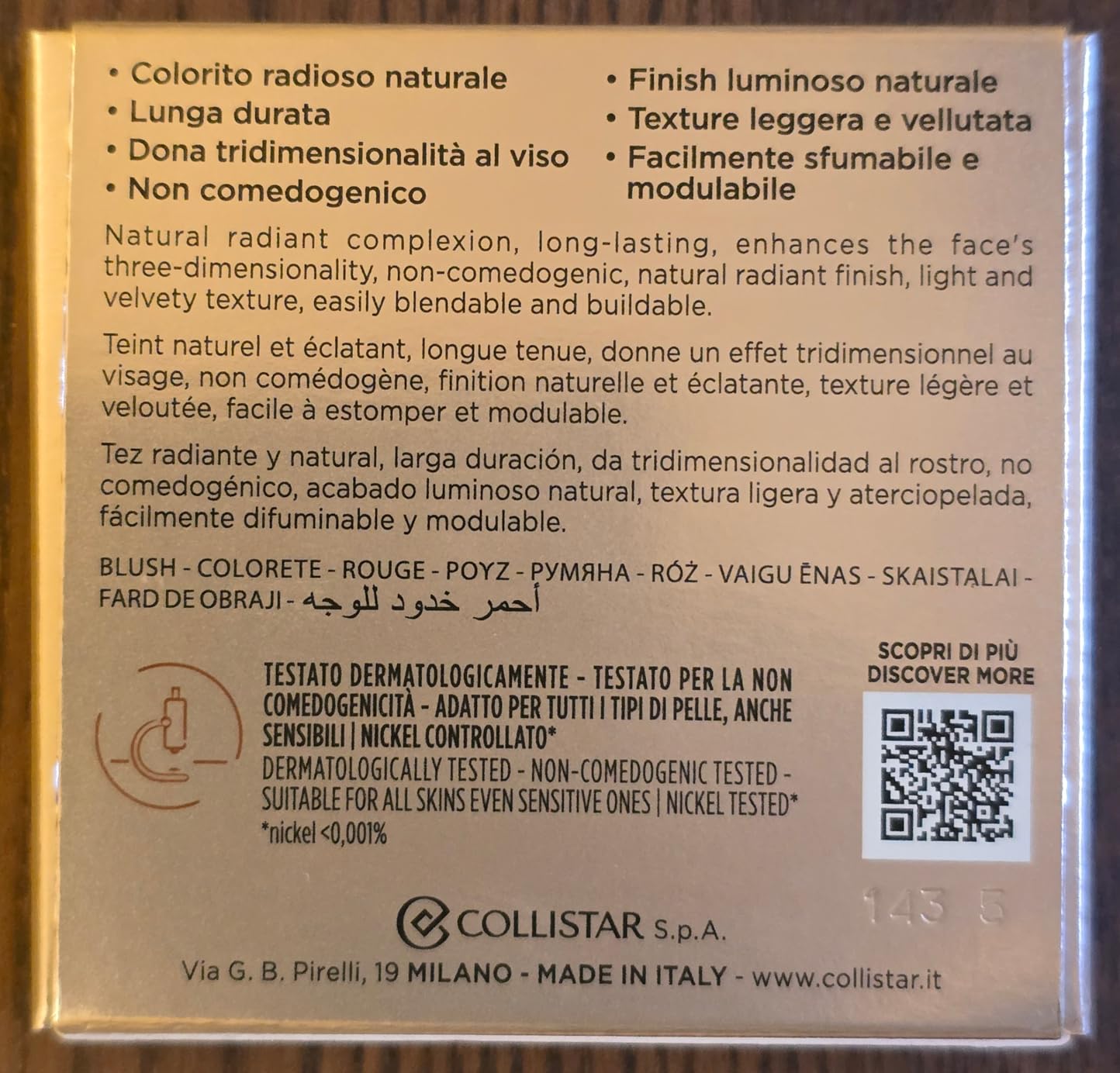Molto pigmentato