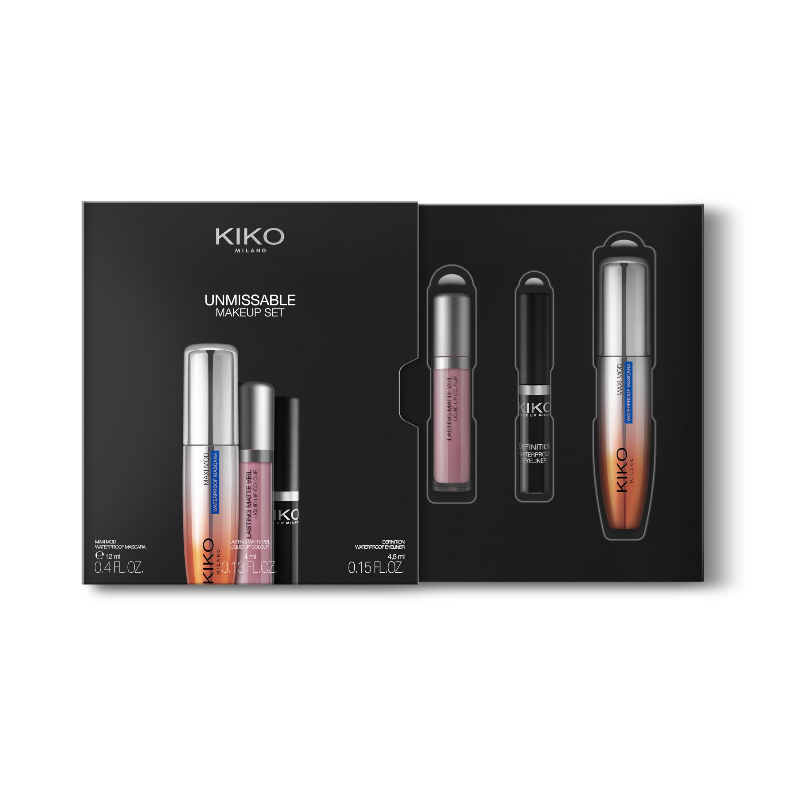 kiko-milano-unmissable-makeup-set-kit-makeup-waterproof-con-mascara-new-maxi-mod image 4