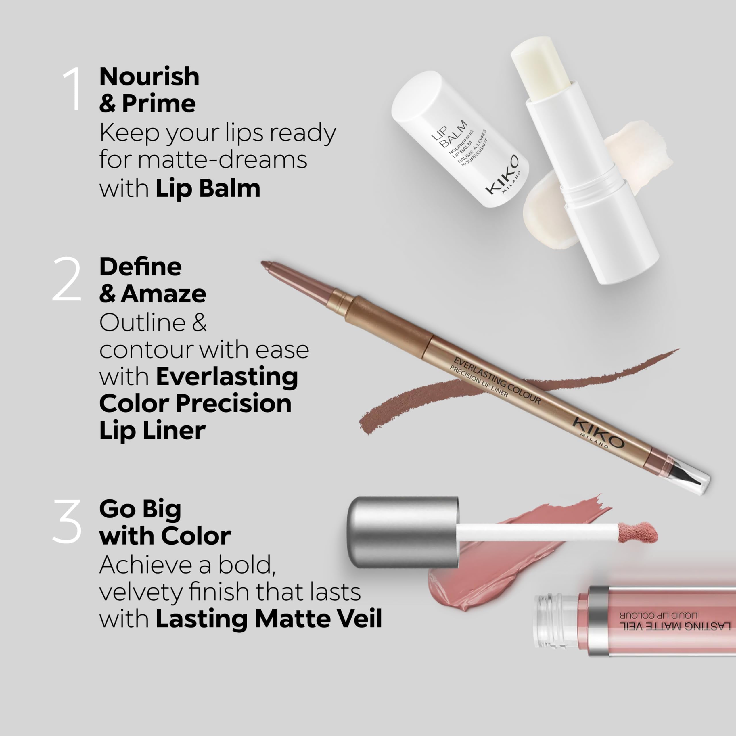 kiko-milano-lasting-matte-veil-liquid-lip-colour-05-rossetto-liquido-no-transfer image 7