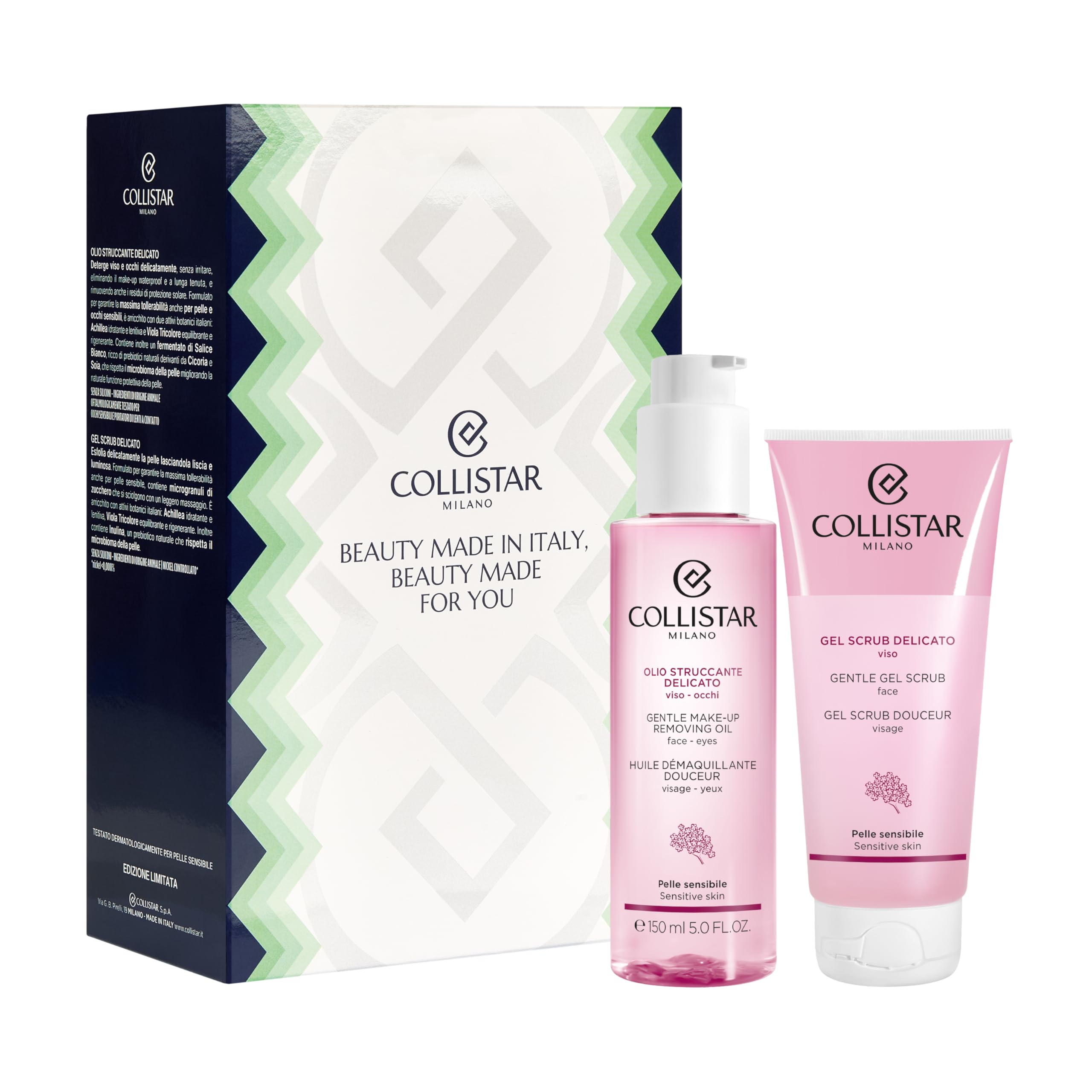 collistar-cofanetto-detersione-delicata-olio-struccante-150ml-gel-scrub-viso-100 image 4