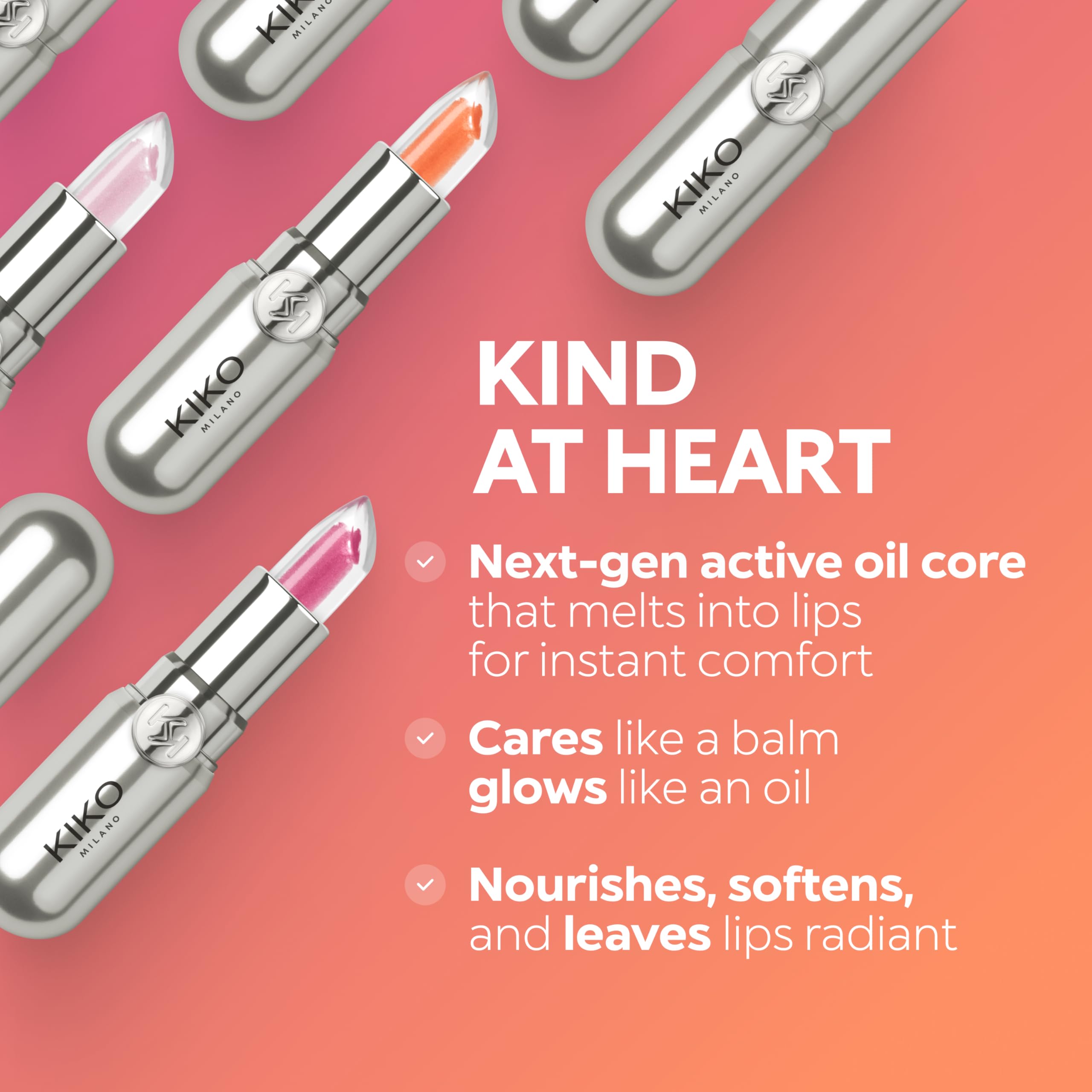 kiko-milano-secret-oil-core-lip-balm-01-balsamo-labbra-nutriente-con-cuore-d-oli image 5