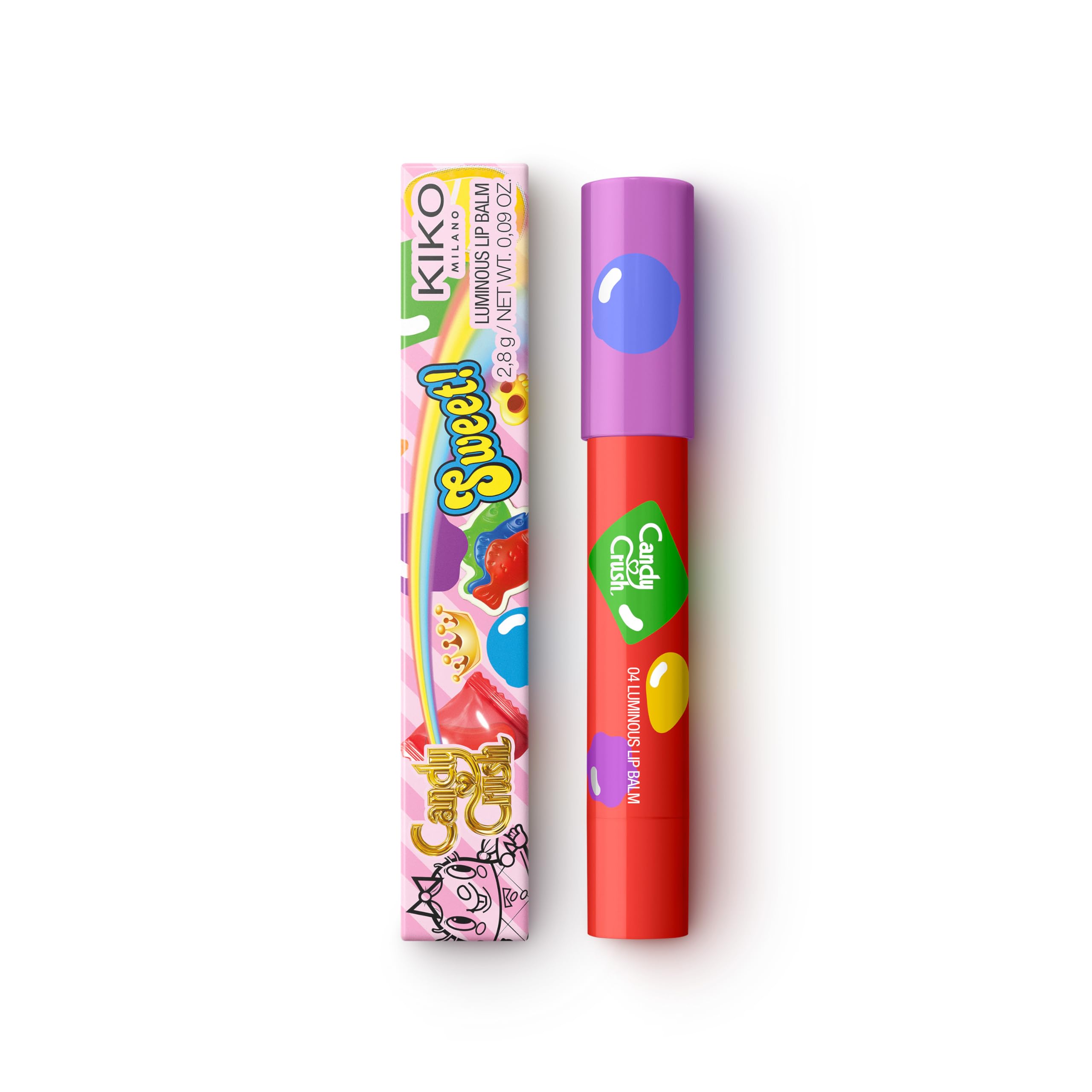 kiko-milano-candy-crush-luminous-lip-balm-04-balsamo-labbra-colore-pieno-finish- image 3