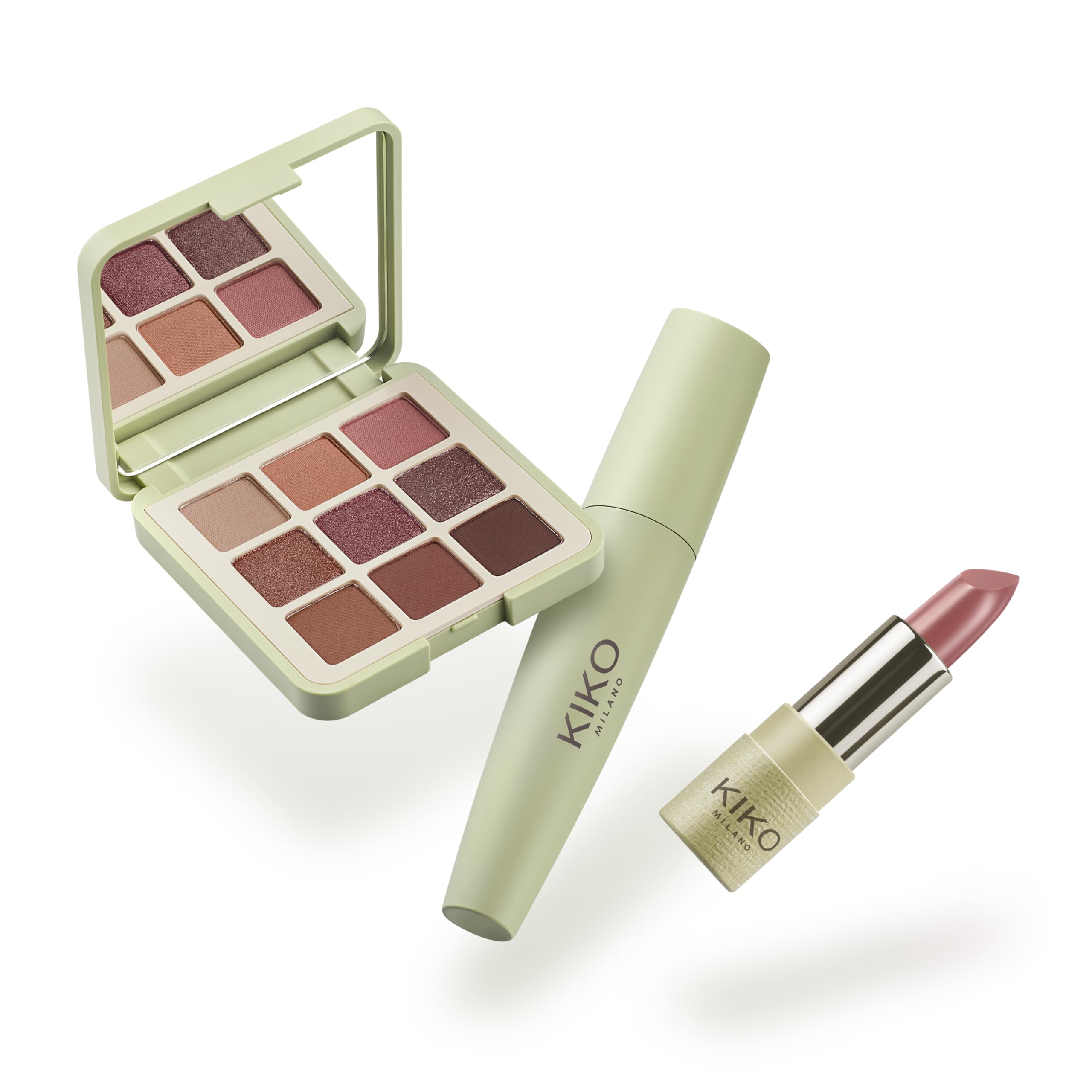 kiko-milano-green-me-make-up-set-set-completo-con-palette-occhi-102-mascara-effe image 5