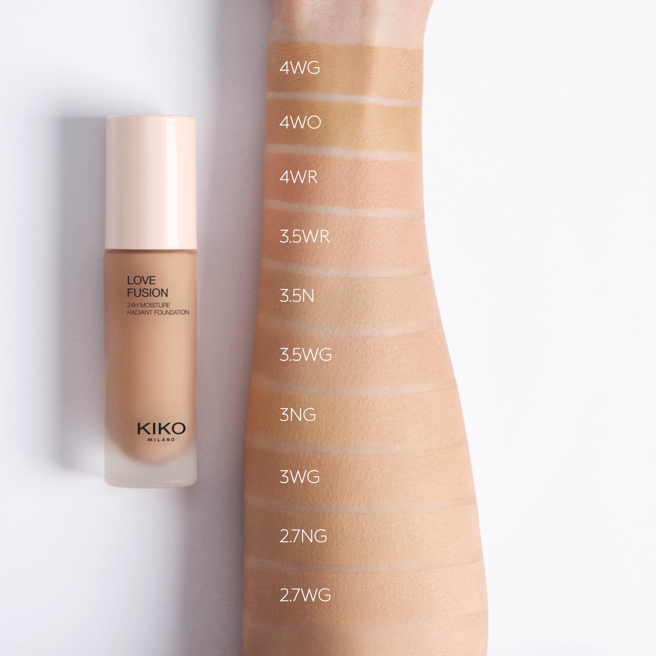 kiko-milano-love-fusion-24h-moisture-radiant-foundation-3-5wg-fondotinta-idratan image 5