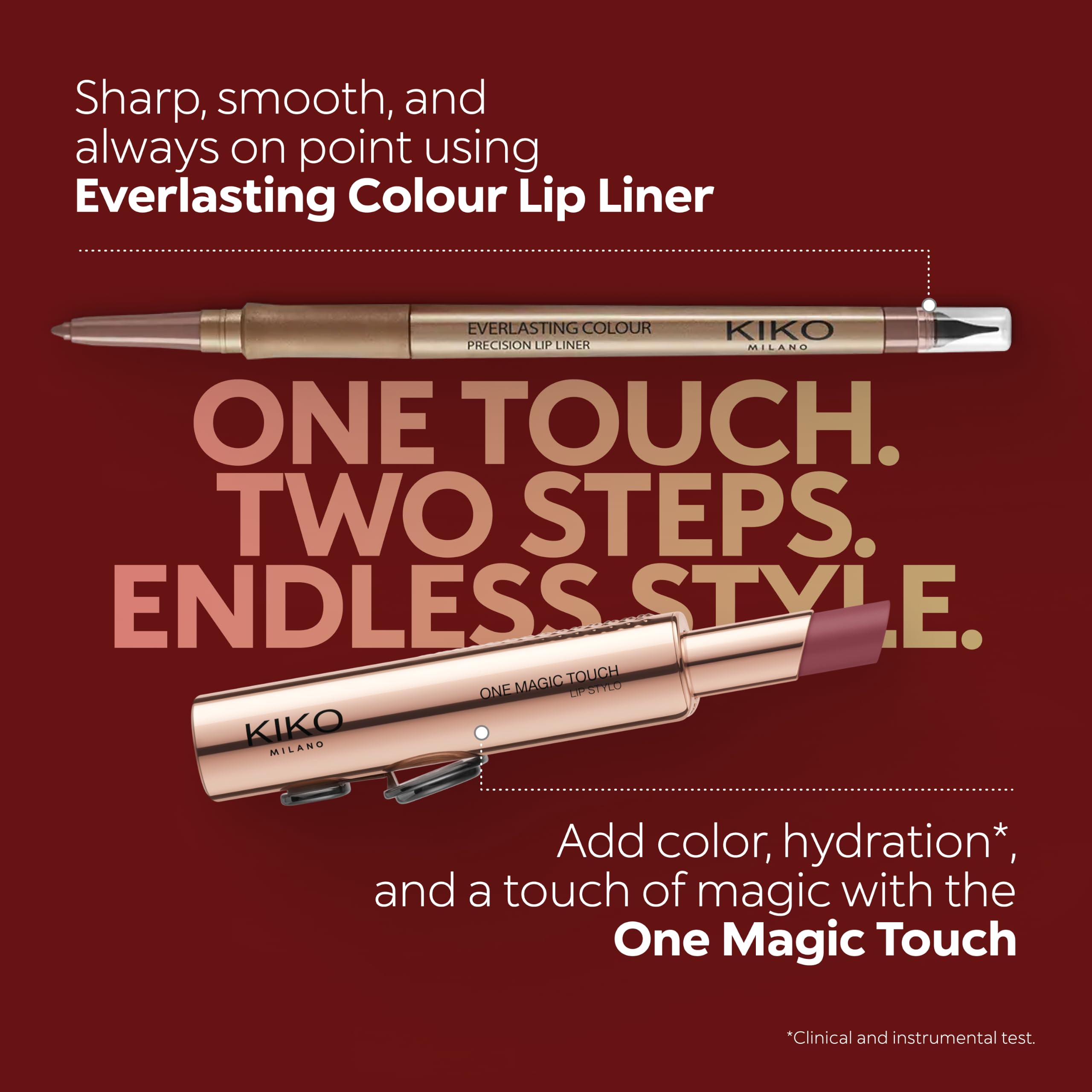 kiko-milano-one-magic-touch-lip-stylo-05-rossetto-idratante-demi-matte-con-apert image 8