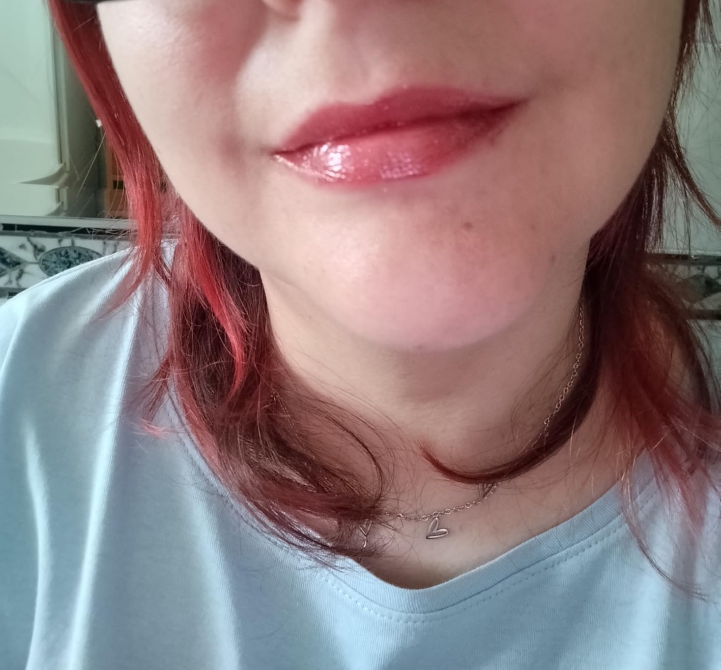 Perfetto sopra il rossetto