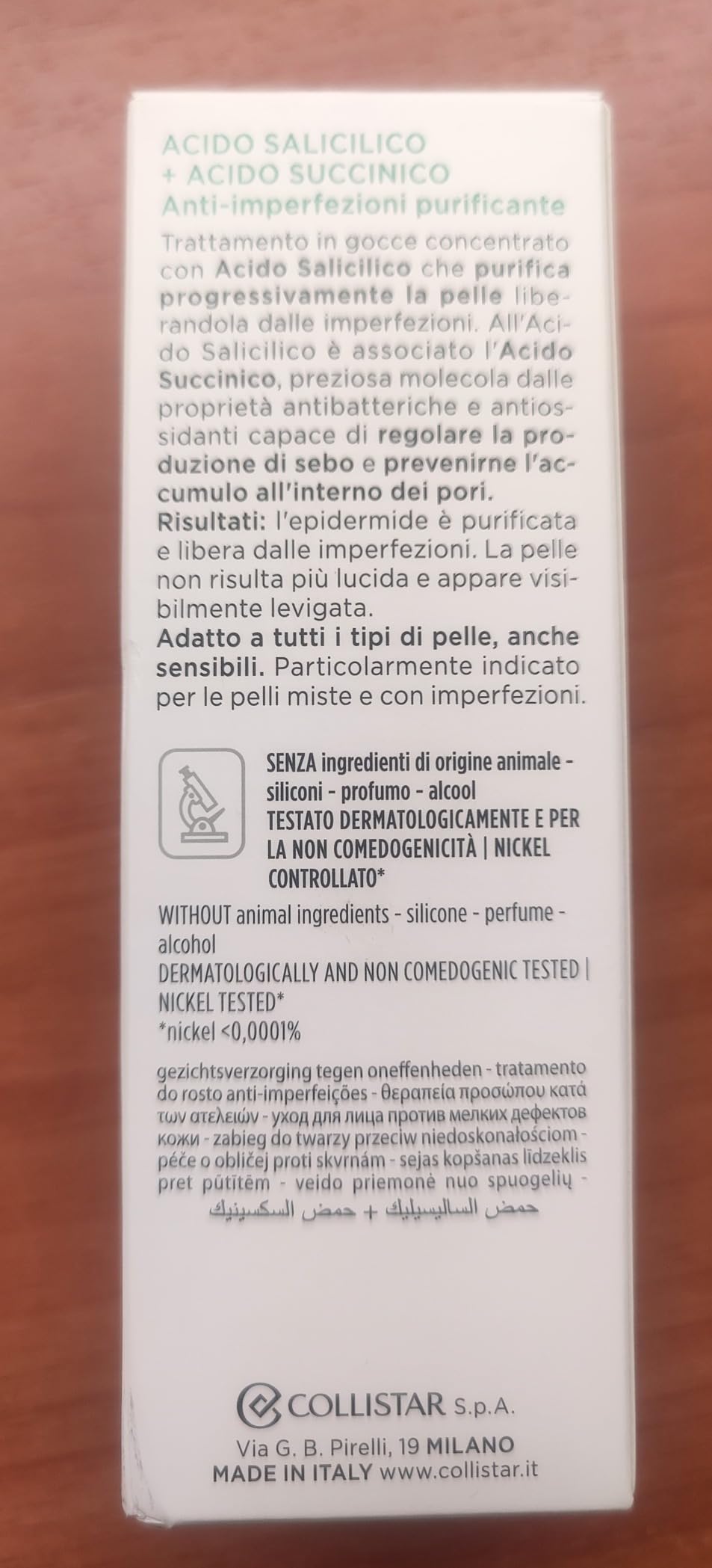Top per la pelle mista
