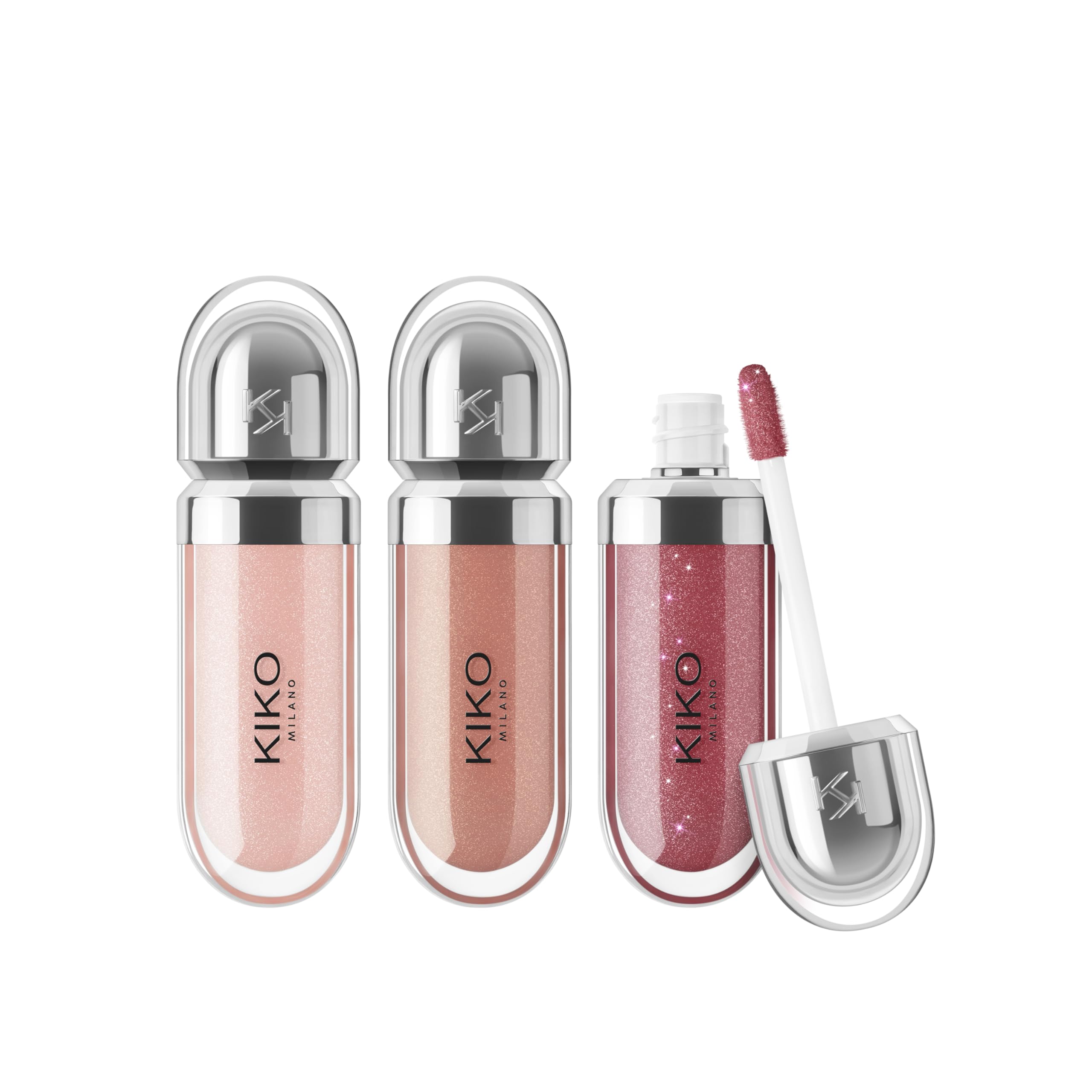 kiko-milano-glossy-lip-set-03-kit-3-lucidalabbra-3d-hydra-lip-gloss-effetto-volu image 2