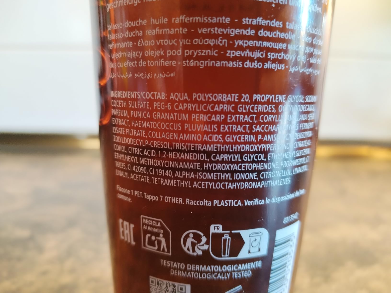 Buon prodotto ma deluso dall'effetto rassodante