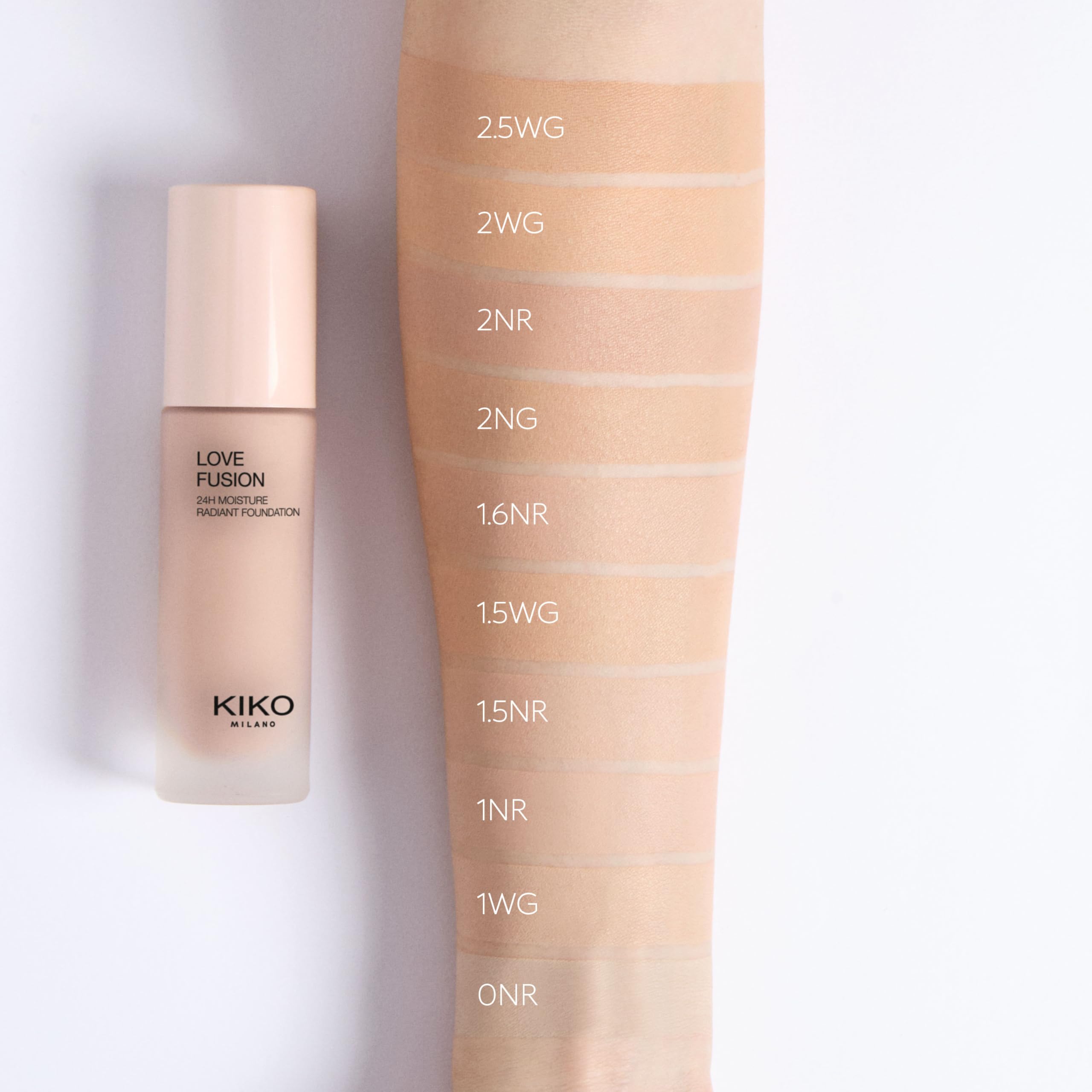 kiko-milano-love-fusion-24h-moisture-radiant-foundation-2ng-fondotinta-idratante image 5