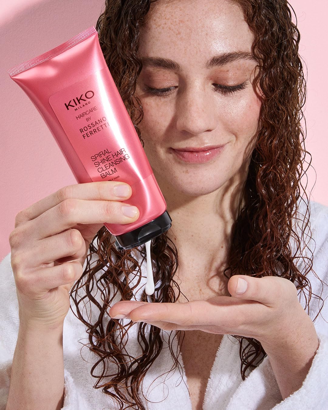 kiko-milano-spiral-shine-hair-cleansing-balm-rossano-ferretti-balsamo-detergente image 5