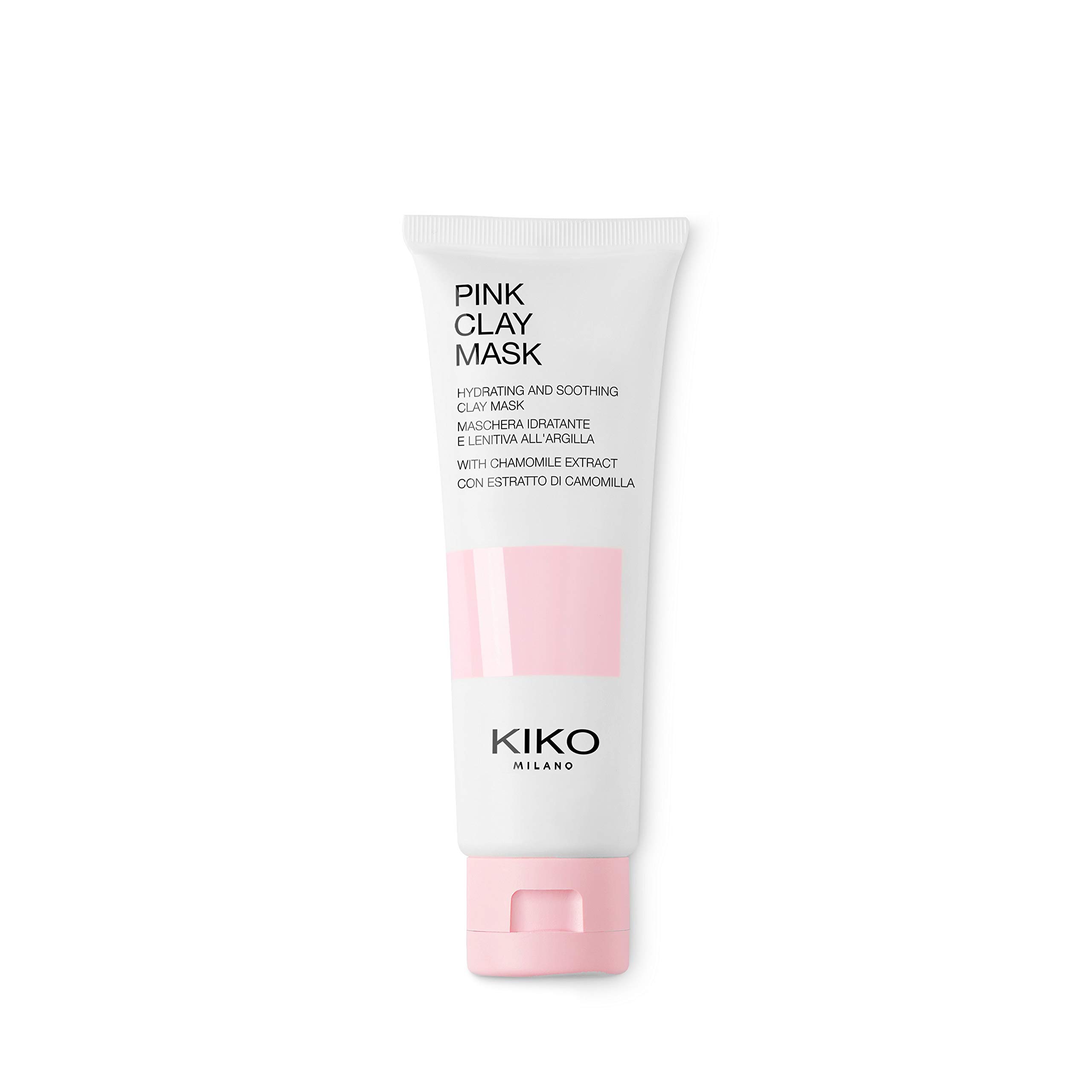 kiko-milano-pink-clay-mask-maschera-viso-idratante-e-lenitiva-con-camomilla-e-ar image 1