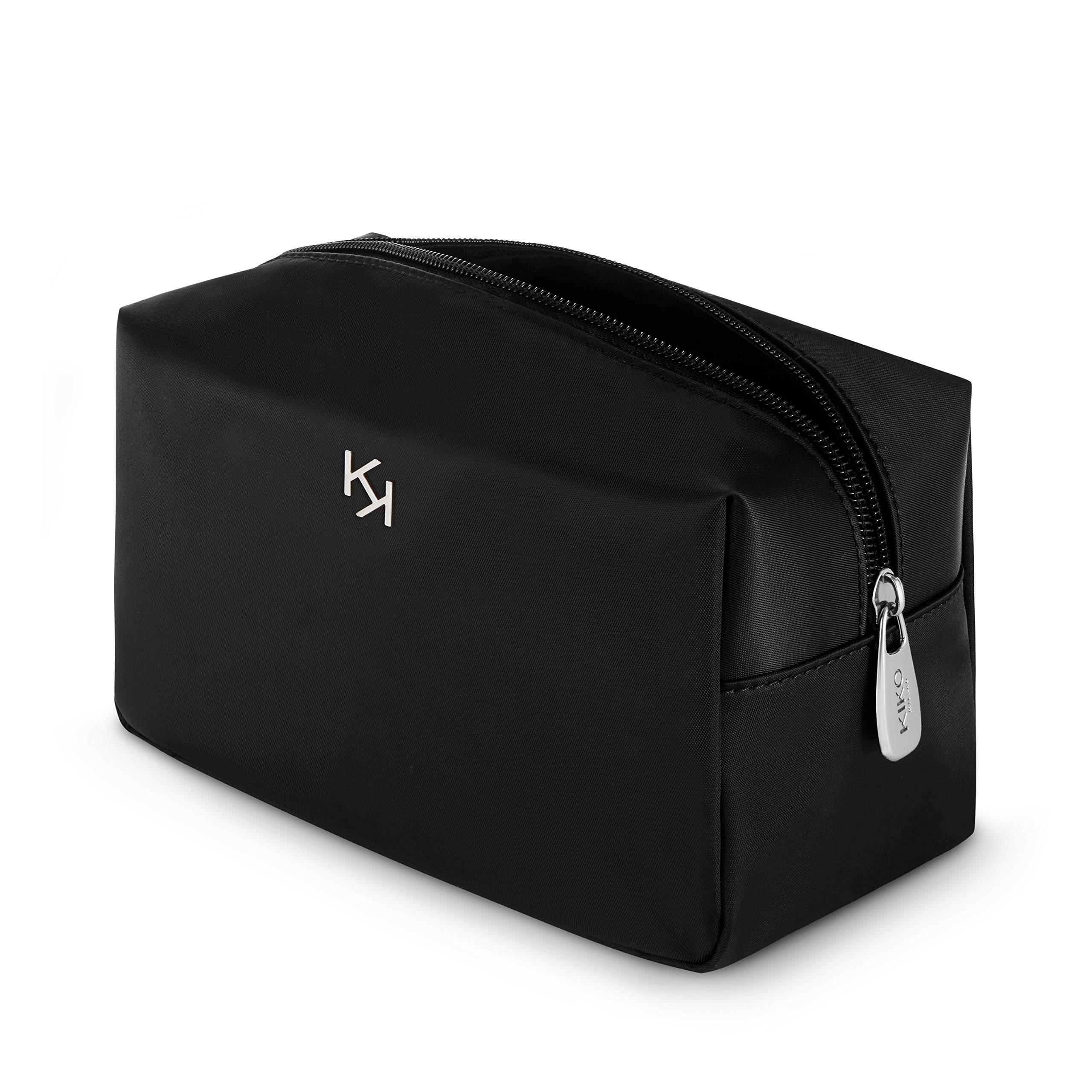 kiko-milano-beauty-case-big-pochette-porta-cosmetici-grande-in-nylon-nero-con-ch image 2