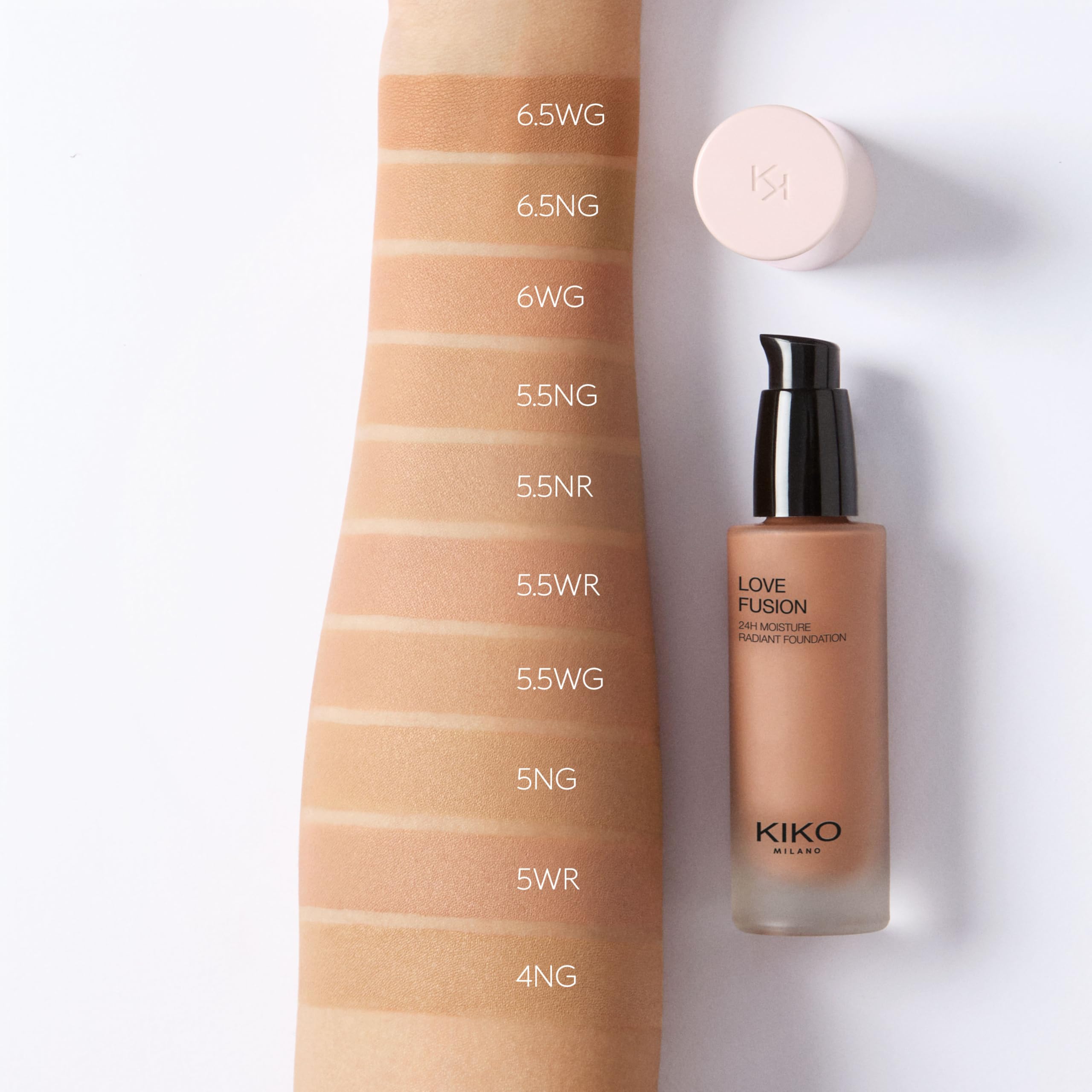 kiko-milano-love-fusion-24h-moisture-radiant-foundation-5ng-fondotinta-idratante image 5