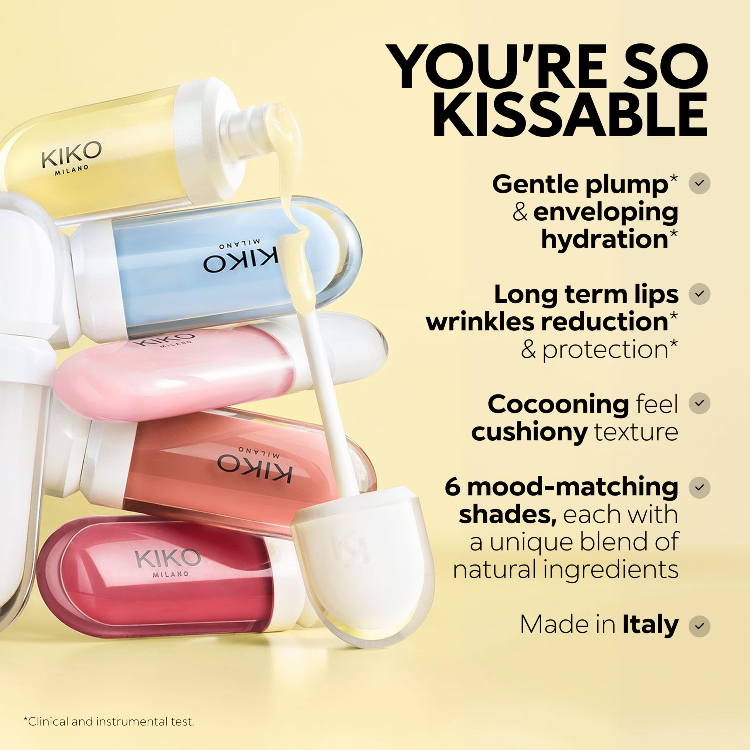 kiko-milano-kissable-lip-volume-plumping-lip-cream-01-crema-labbra-perfezionatri image 7