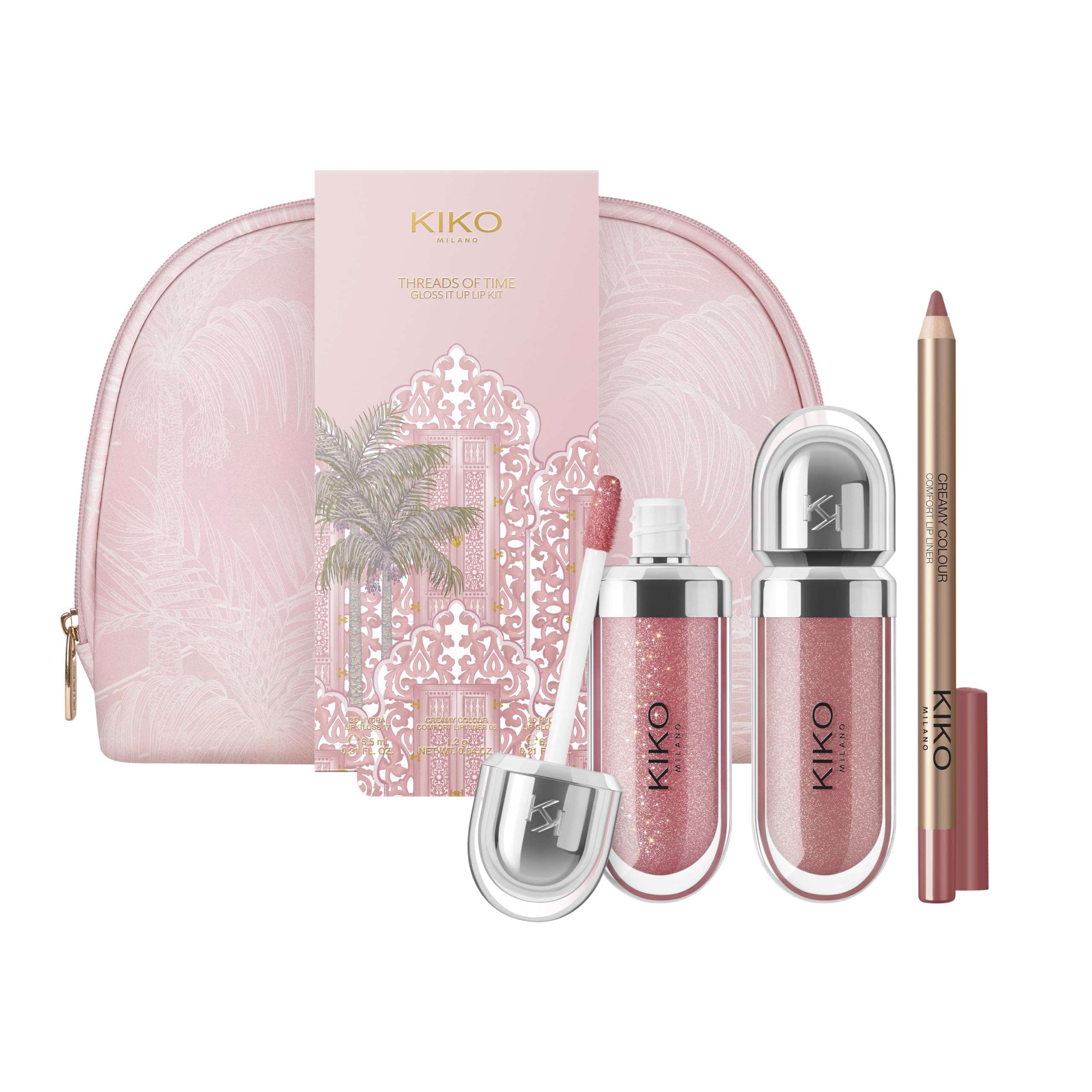kiko-milano-threads-of-time-gloss-it-up-lip-kit-gift-set-labbra-con-2-lucidalabb image 1