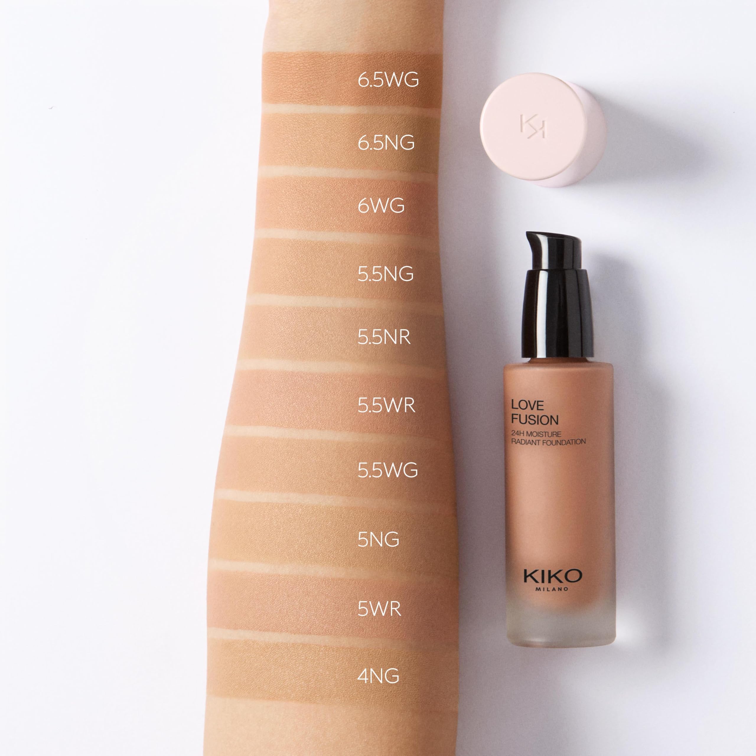 kiko-milano-love-fusion-24h-moisture-radiant-foundation-4ng-fondotinta-idratante image 5