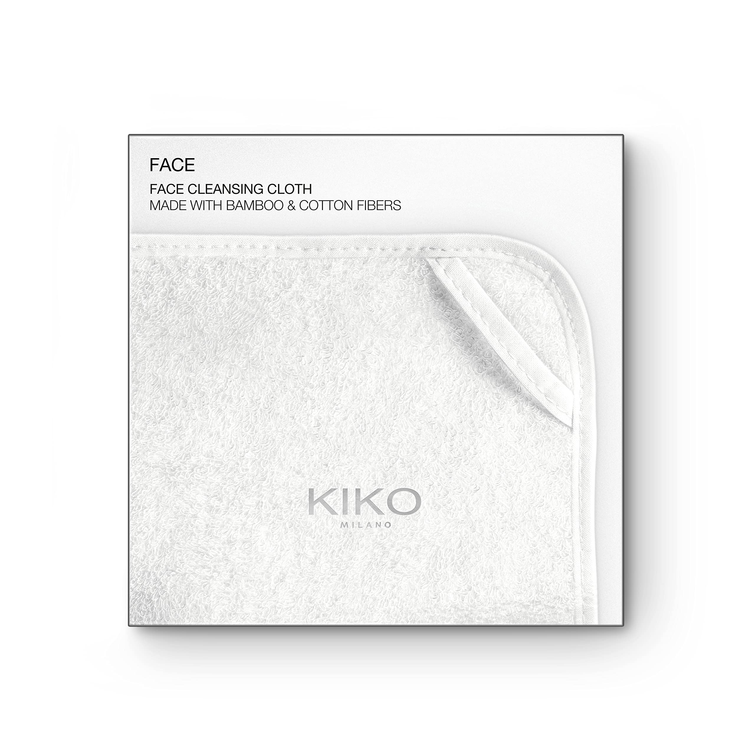 kiko-milano-face-cleansing-cloth-panno-viso-in-cotone-e-bamboo-per-detergere-e-s image 2