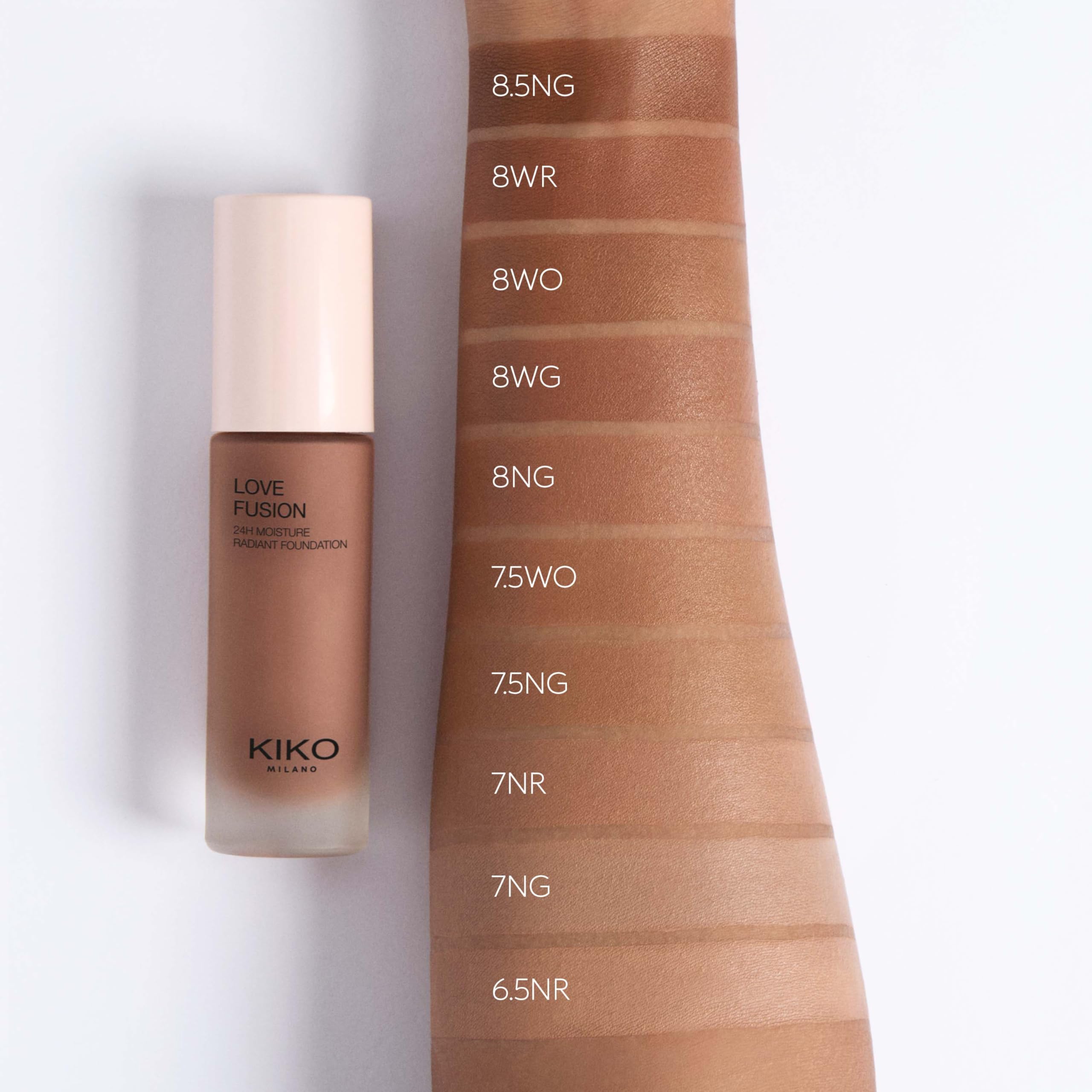 kiko-milano-love-fusion-24h-moisture-radiant-foundation-8wg-fondotinta-idratante image 5