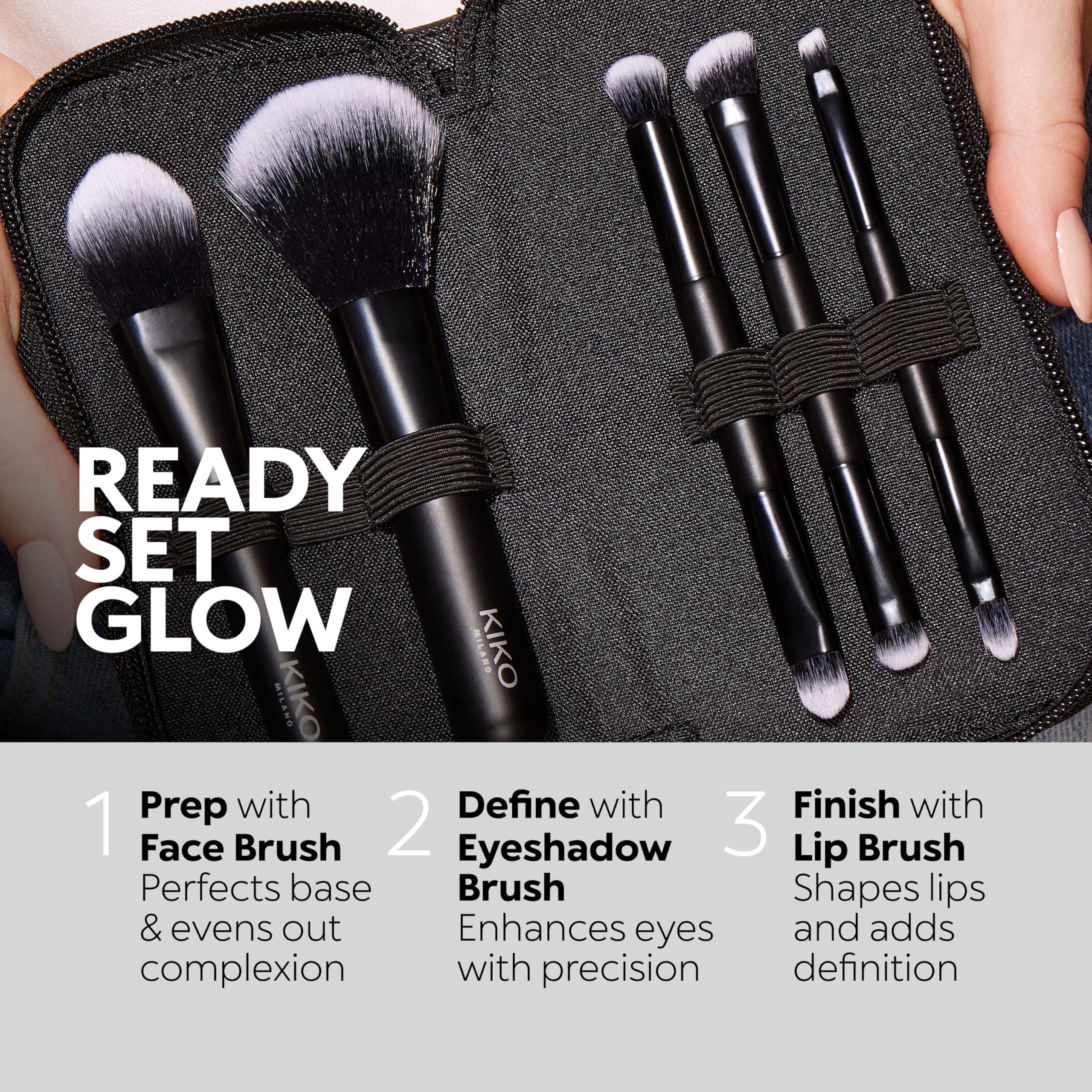 kiko-milano-travel-brush-set-pochette-da-viaggio-con-5-pennelli-professionali-8- image 5